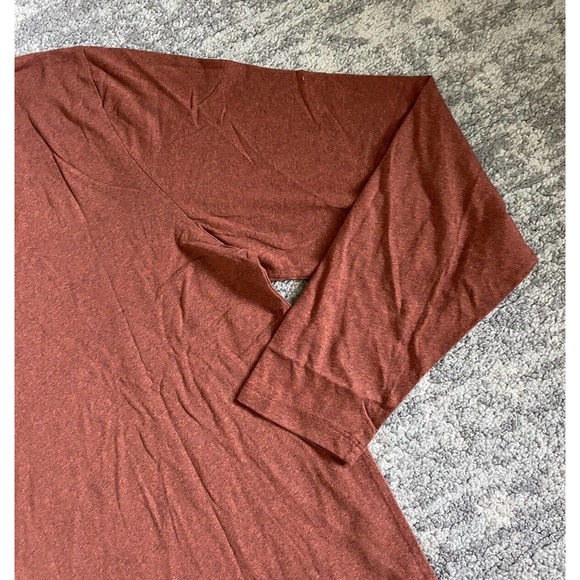 Old Navy Mens XL Tall Shirt Burnt Orange Long Sleeve Soft Washed NWT P6 - Picture 9 of 9